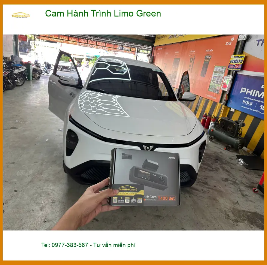 Chị Thảo lắp Cam Hành Trình Limo Green cho Honda HR-V tại Quận 12 ảnh thực tế 3