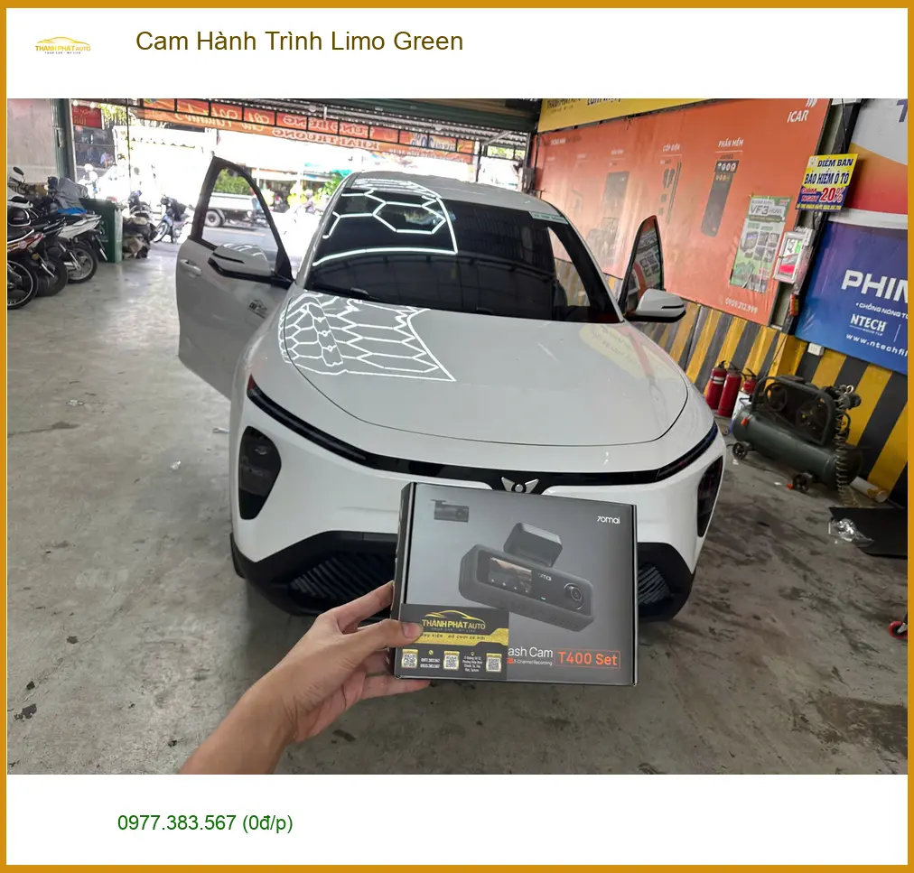 Chị Thảo lắp Cam Hành Trình Limo Green cho Honda HR-V tại Quận 12 ảnh thực tế 4
