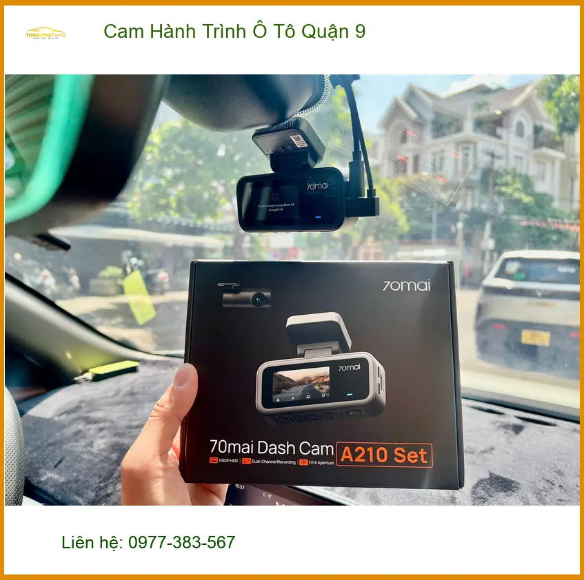 Chú Minh lắp Cam Hành Trình Ô Tô cho Suzuki XL7 để an tâm hơn khi di chuyển ở Quận 9 ảnh thực tế 3
