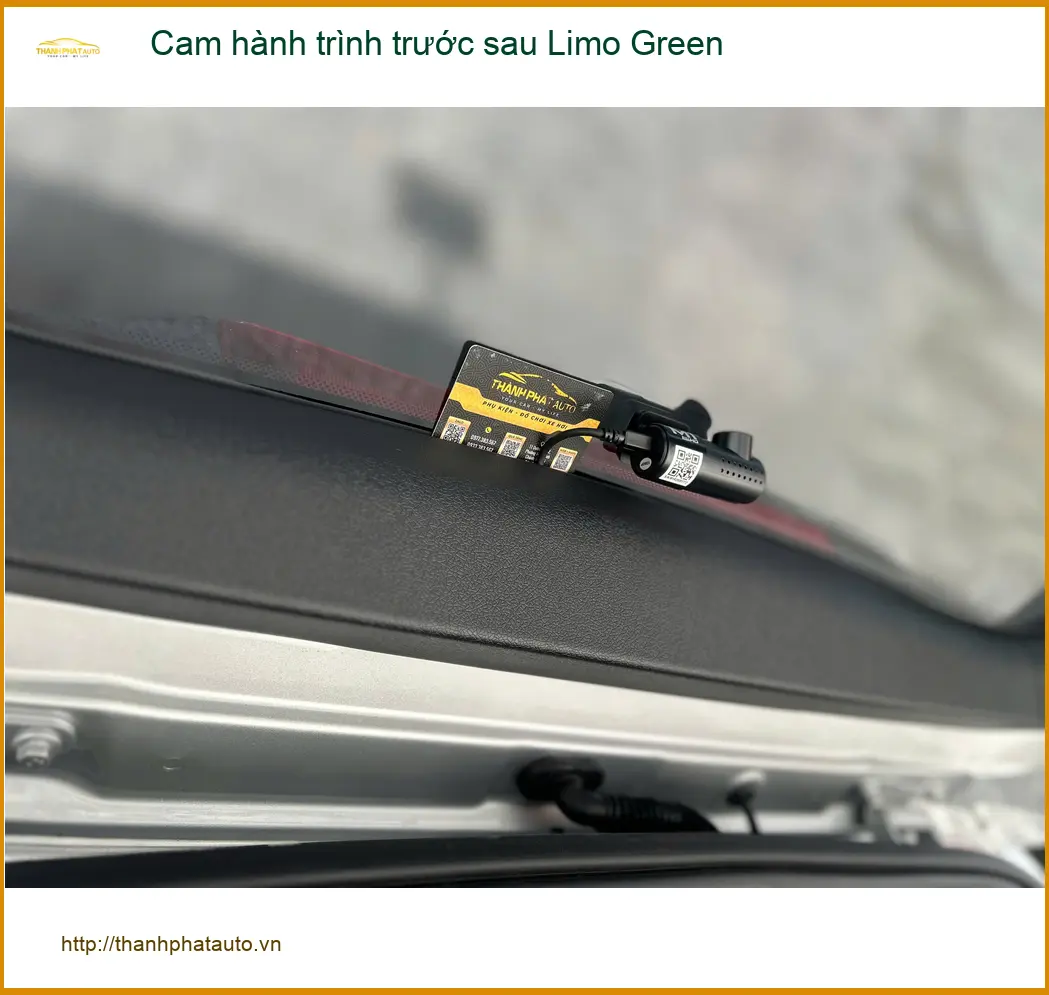Anh Khôi Suzuki XL7 lắp cam hành trình trước sau Limo Green Gò Vấp