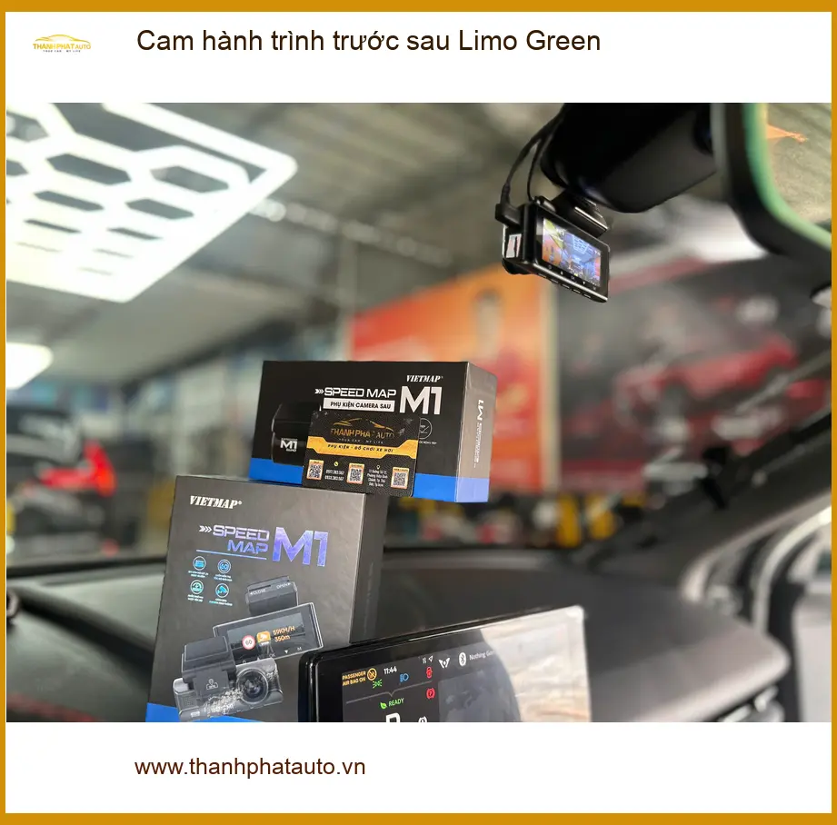 Anh Khôi Suzuki XL7 lắp cam hành trình trước sau Limo Green Gò Vấp ảnh thực tế 2