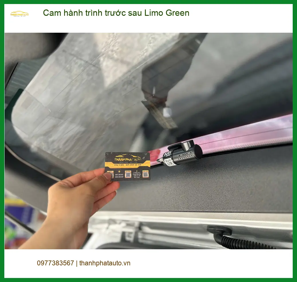 Anh Khôi Suzuki XL7 lắp cam hành trình trước sau Limo Green Gò Vấp ảnh thực tế 3