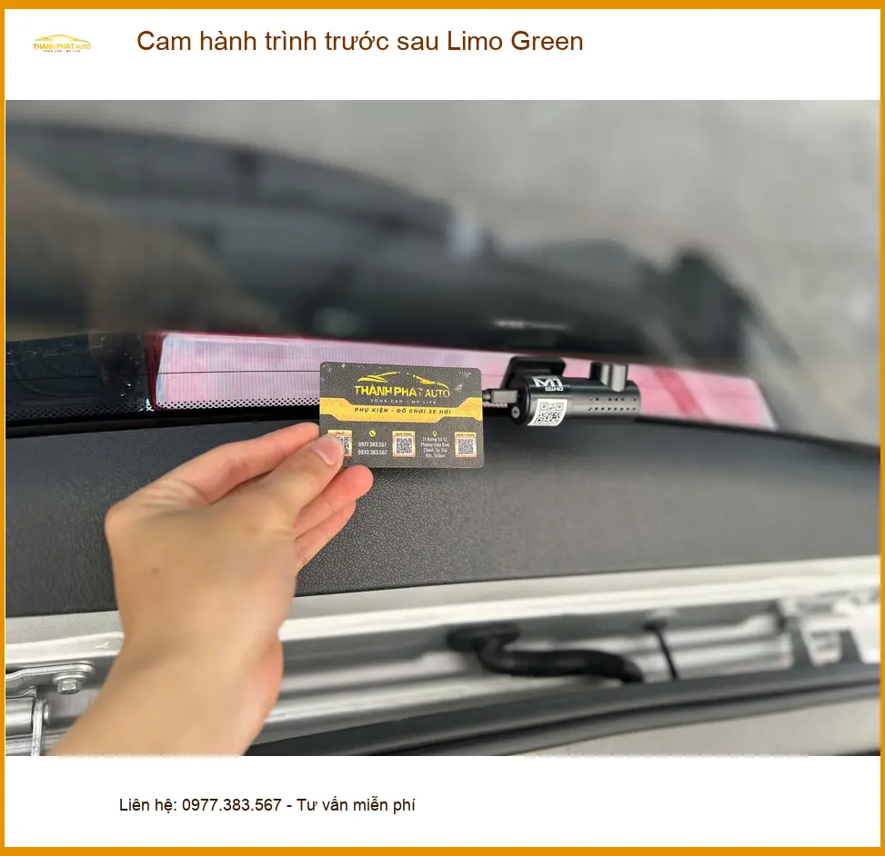 Anh Khôi Suzuki XL7 lắp cam hành trình trước sau Limo Green Gò Vấp ảnh thực tế 4