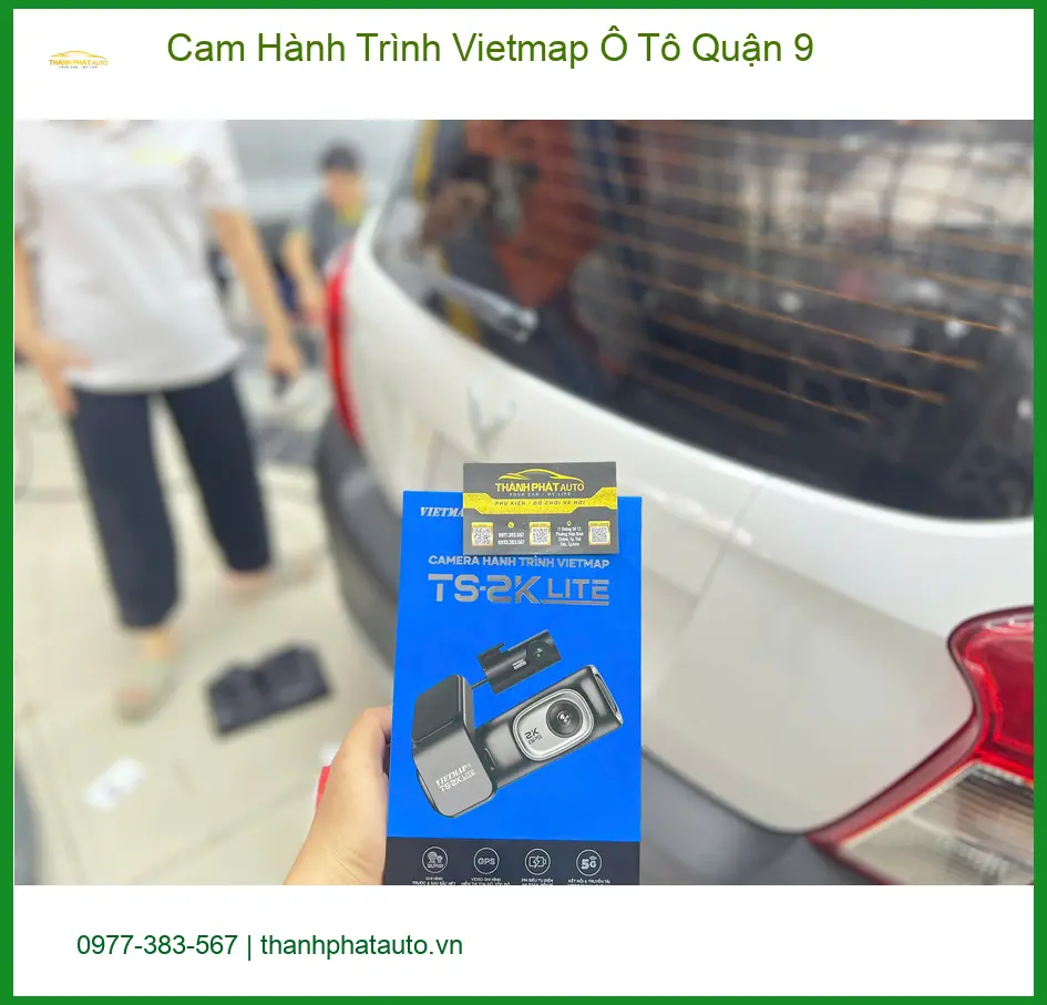 Anh Minh Lắp Cam Hành Trình Vietmap Ô Tô Cho Honda CR-V Ở Quận 9