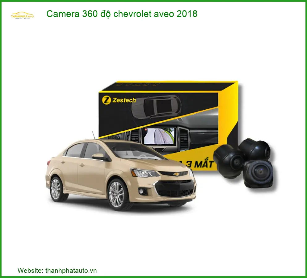 Camera 360 độ Chevrolet Aveo 2018 - Trung Tâm Lắp Đặt Uy Tín TPHCM