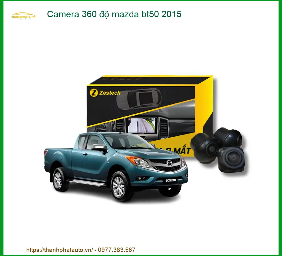 Camera 360 độ Mazda BT50 2015 - Trung Tâm Lắp Đặt Chính Hãng TPHCM