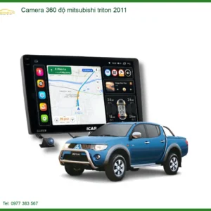 Camera 360 độ Mitsubishi Triton 2011 - Trung Tâm Lắp Đặt Uy Tín TPHCM
