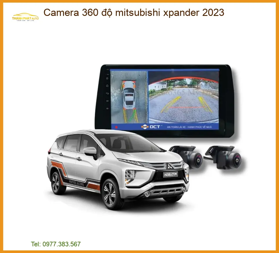 Camera 360 độ Mitsubishi Xpander 2023 - Trung Tâm Lắp Đặt Uy Tín TPHCM