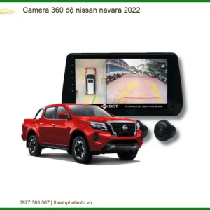 Camera 360 độ Nissan Navara 2022 - Địa Chỉ Lắp Đặt Uy Tín TPHCM