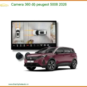 Camera 360 độ Peugeot 5008 2026 - Địa Chỉ Lắp Đặt Uy Tín TPHCM