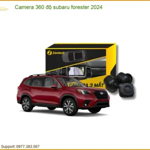 Camera 360 độ Subaru Forester 2024 - Trung Tâm Nâng Cấp Chính Hãng TPHCM