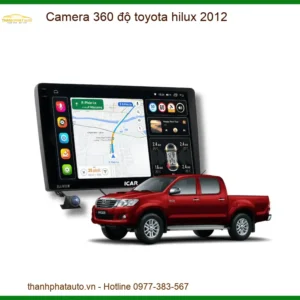 Camera 360 Độ Ô Tô Toyota Hilux 2012 - Trung Tâm Lắp Đặt Chính Hãng Giá Tốt TPHCM