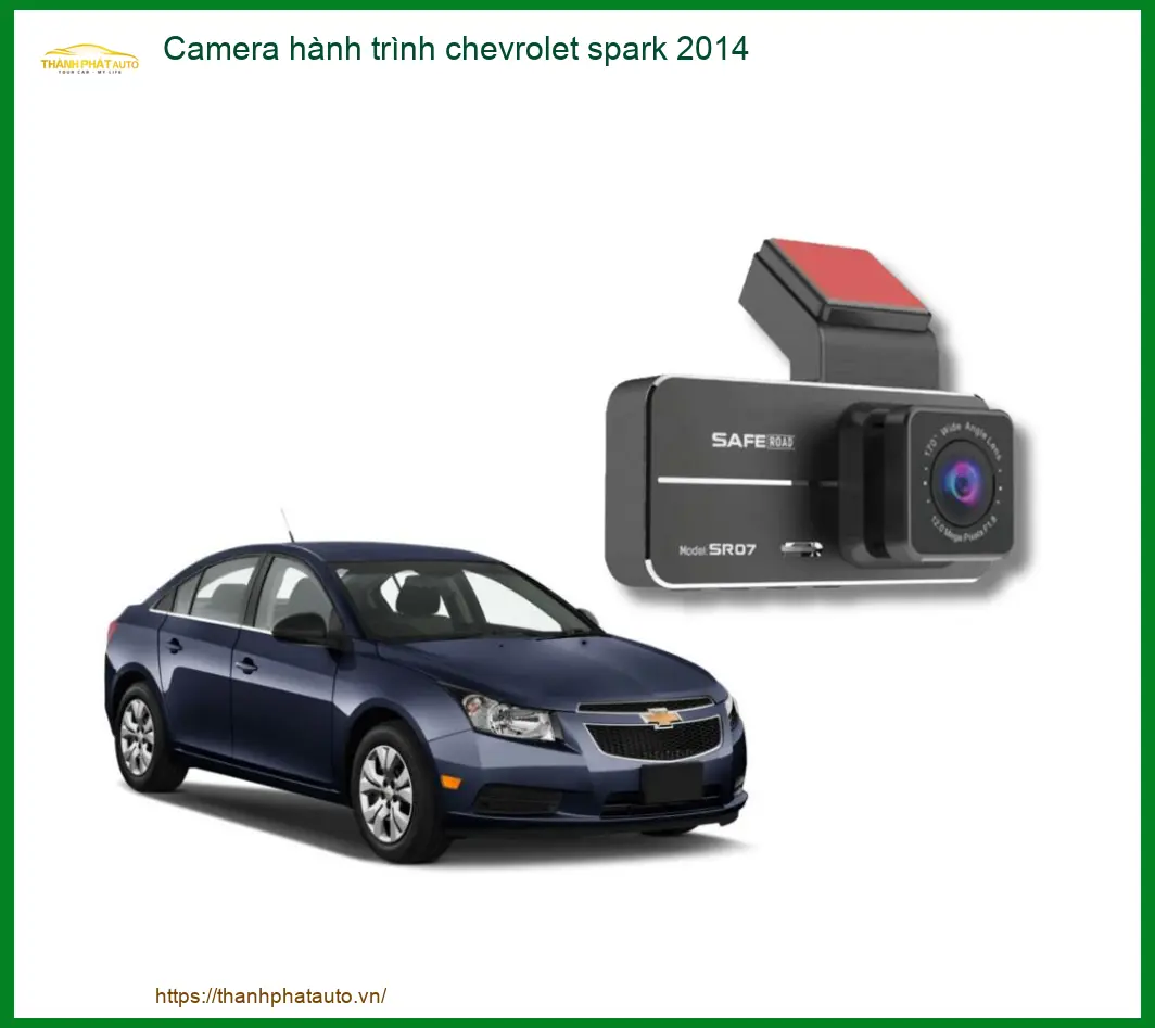 Camera hành trình Chevrolet Spark 2014 - Trung Tâm Gắn Chính Hãng TPHCM
