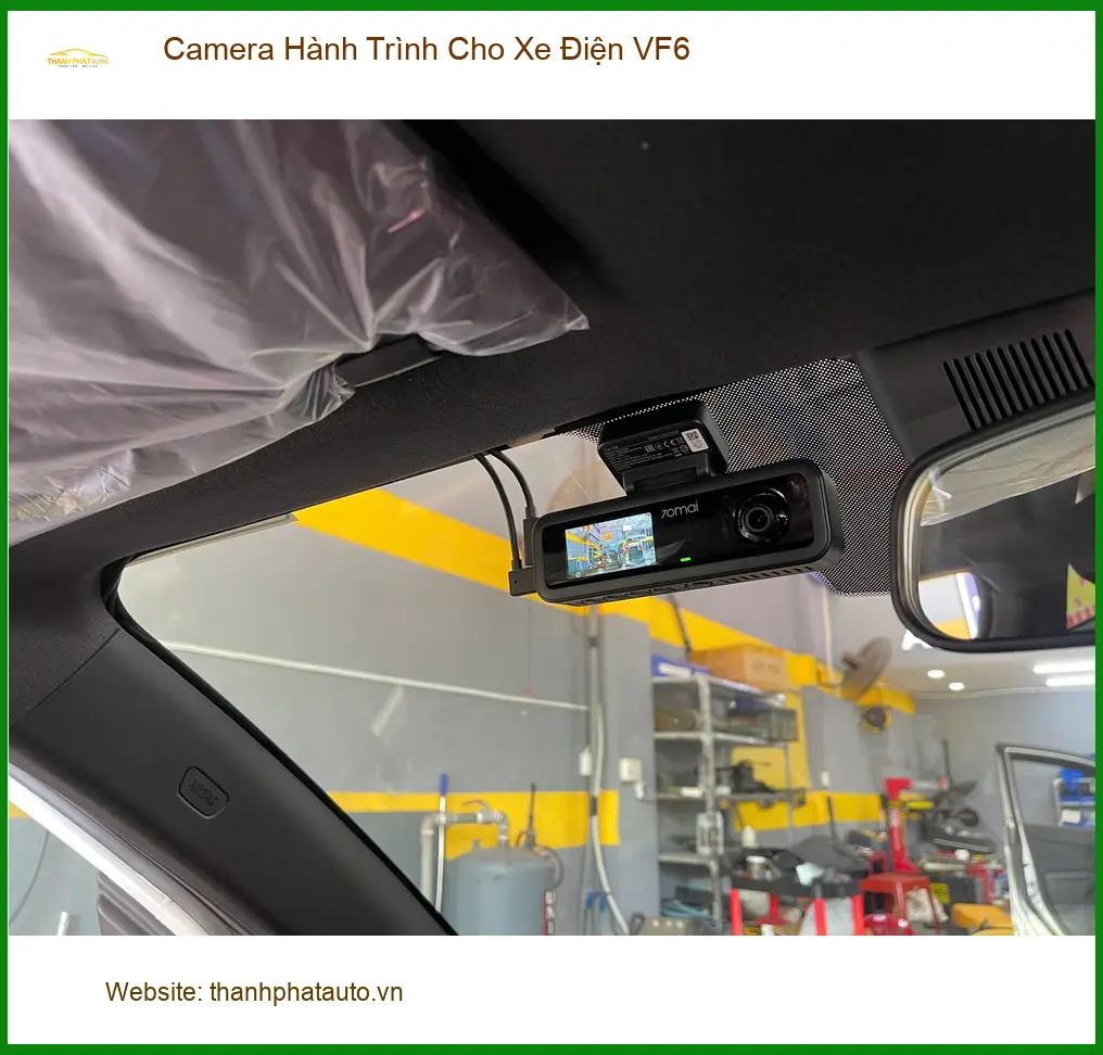 Anh Gia Bảo lắp Camera Hành Trình cho VinFast VF6 tại Quận 9, đảm bảo an toàn