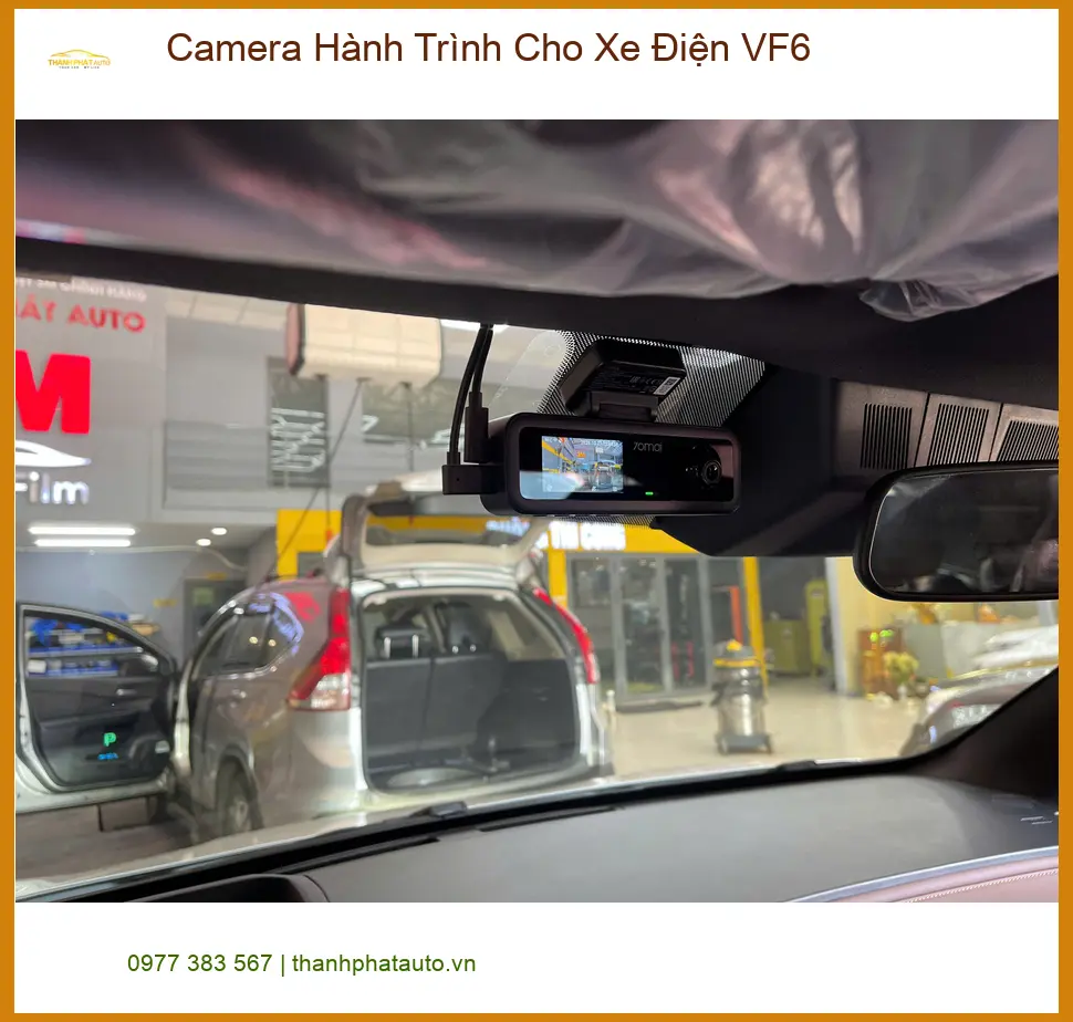 Anh Gia Bảo lắp Camera Hành Trình cho VinFast VF6 tại Quận 9, đảm bảo an toàn ảnh thực tế 2