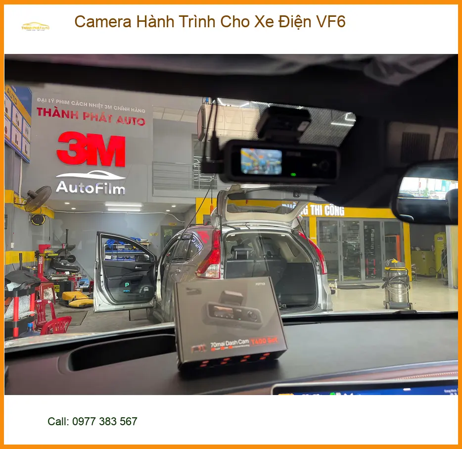 Anh Gia Bảo lắp Camera Hành Trình cho VinFast VF6 tại Quận 9, đảm bảo an toàn ảnh thực tế 3
