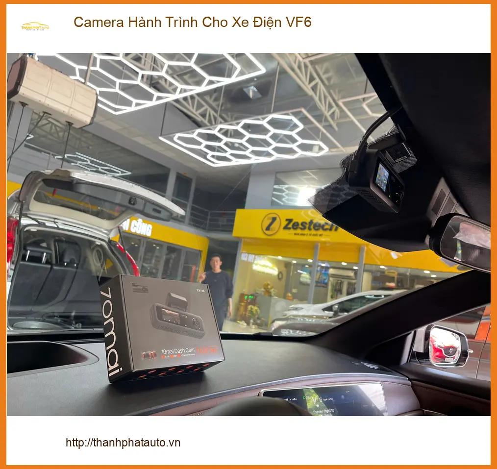 Anh Gia Bảo lắp Camera Hành Trình cho VinFast VF6 tại Quận 9, đảm bảo an toàn ảnh thực tế 4