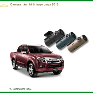 Camera Hành Trình Isuzu Dmax 2016 - Trung Tâm Lắp Đặt Uy Tín TPHCM