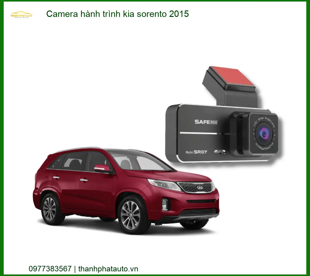 Camera hành trình Kia Sorento 2015 - Địa Chỉ Lắp Đặt Uy Tín TPHCM