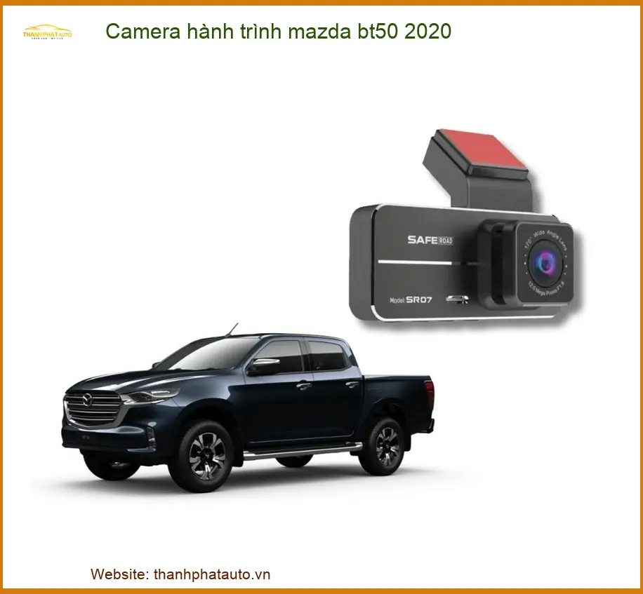 Camera Hành Trình Mazda BT50 2020 - Trung Tâm Lắp Đặt Uy Tín TPHCM