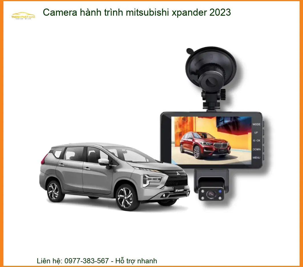 Camera Hành Trình Mitsubishi Xpander 2023 - Địa Chỉ Lắp Đặt Uy Tín TPHCM