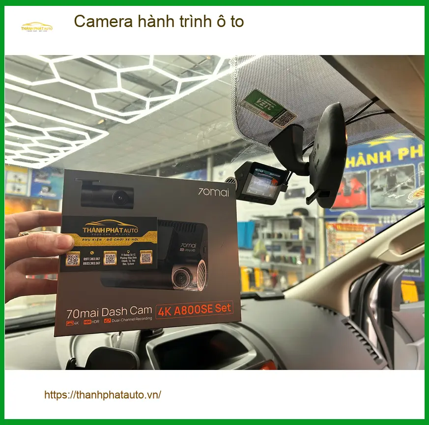 Anh Tùng lắp camera hành trình ô tô Toyota Fortuner tại Quận Tân Phú để ghi lại hành trình ảnh thực tế 3