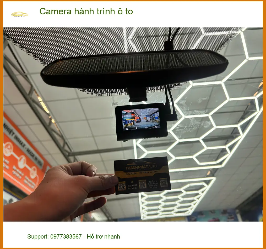 Anh Tùng lắp camera hành trình ô tô Toyota Fortuner tại Quận Tân Phú để ghi lại hành trình ảnh thực tế 4