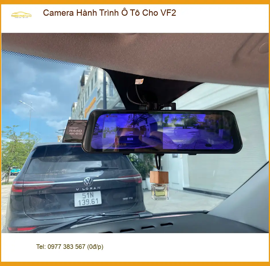 Anh Tấn lắp Camera Hành Trình Ô Tô Cho VinFast VF2 Quận 9 để ghi lại hành trình an toàn ảnh thực tế 5