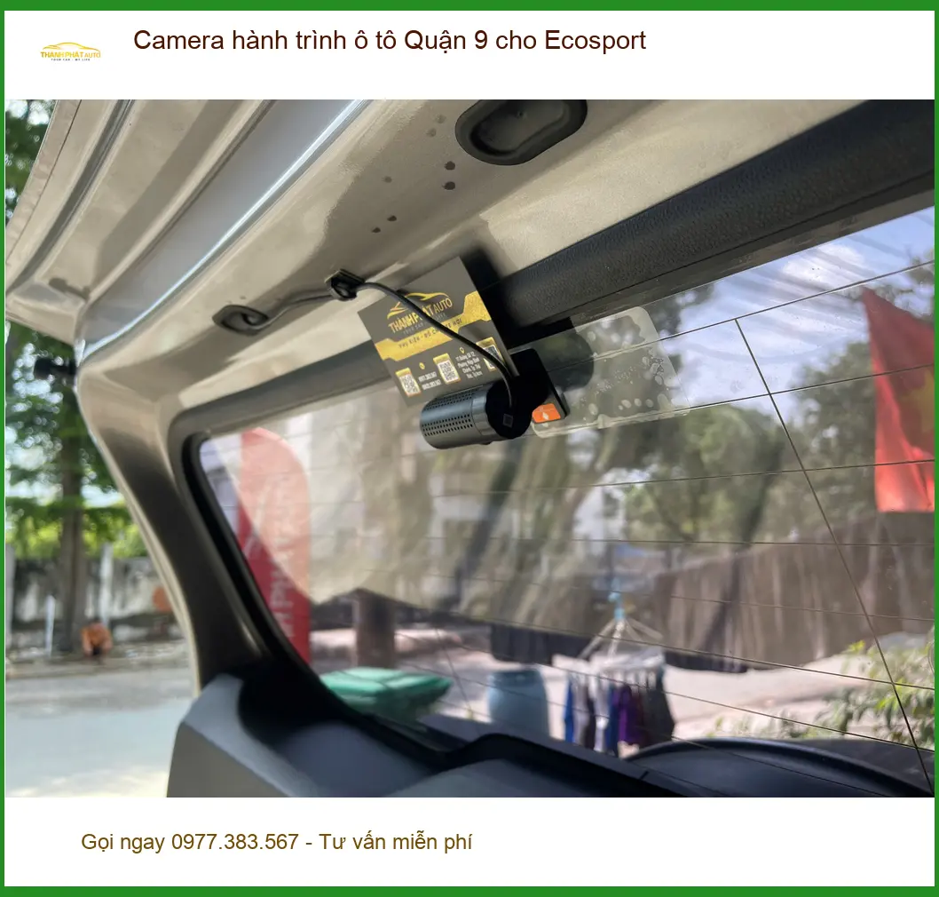 Anh Khang lắp camera hành trình ô tô cho Ecosport tại Quận 9. ảnh thực tế 2