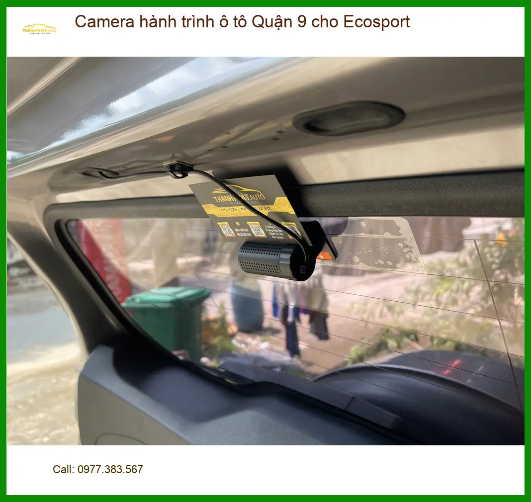 Anh Khang lắp camera hành trình ô tô cho Ecosport tại Quận 9. ảnh thực tế 3