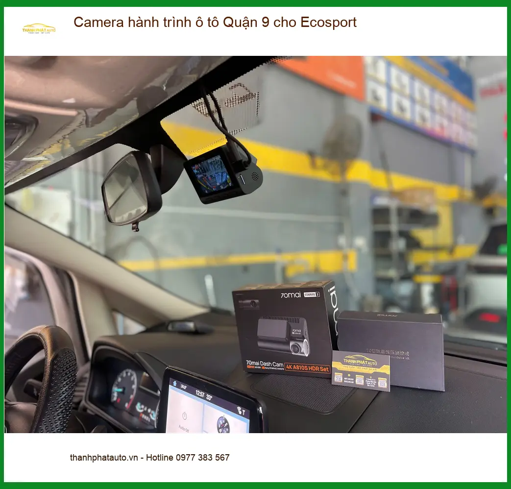 Anh Khang lắp camera hành trình ô tô cho Ecosport tại Quận 9. ảnh thực tế 4
