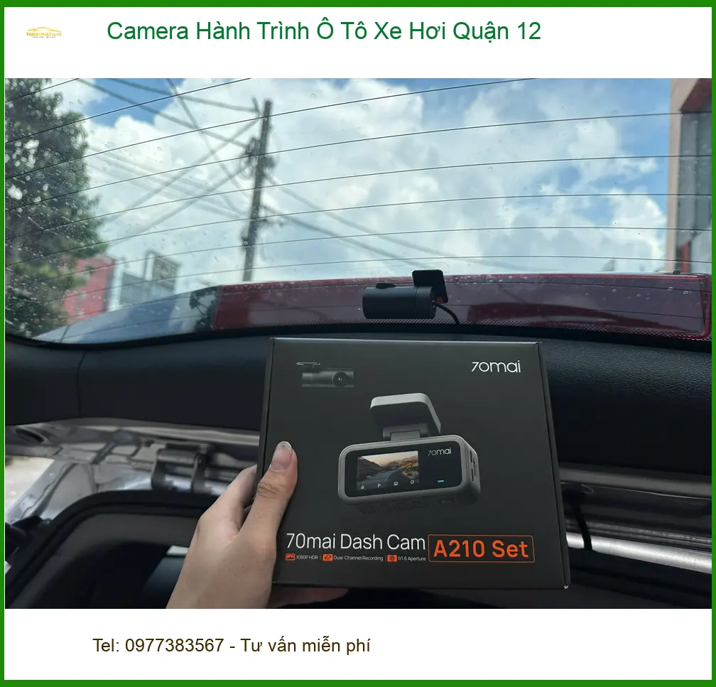 Anh Cường lắp Camera Hành Trình Ô Tô Xe Hơi VinFast Lux A2.0 Quận 12