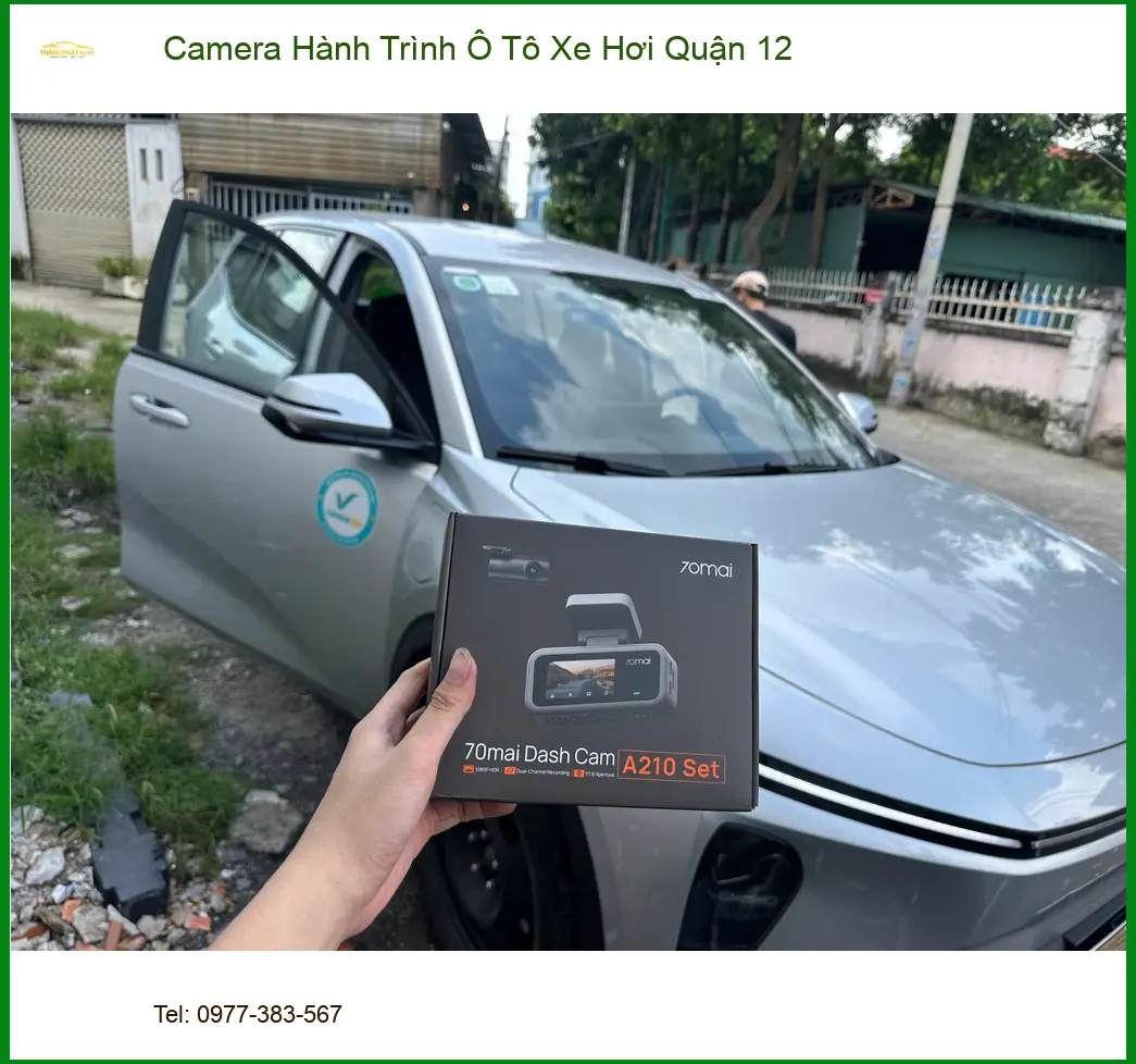 Anh Cường lắp Camera Hành Trình Ô Tô Xe Hơi VinFast Lux A2.0 Quận 12 ảnh thực tế 2