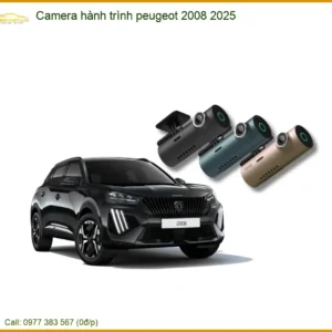Camera Hành Trình Peugeot 2008 2025 - Trung Tâm Lắp Đặt Uy Tín TPHCM