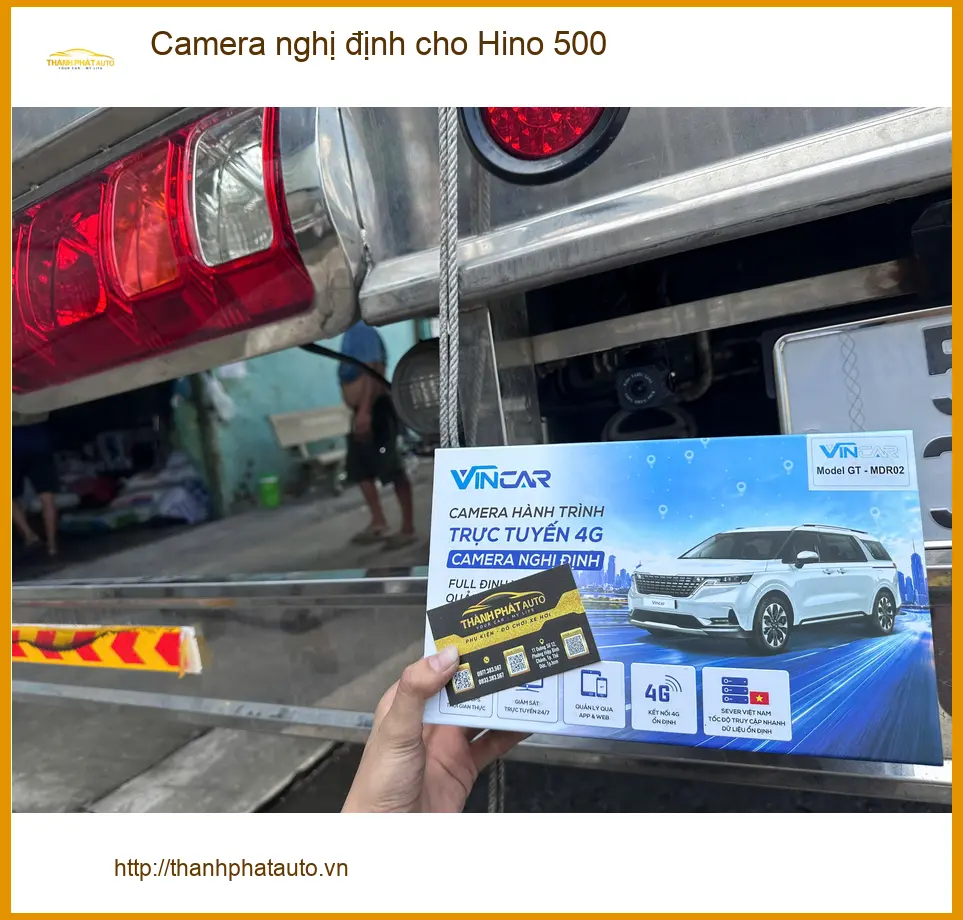 Bác Vĩnh lắp Camera nghị định cho Hino 500 tại Quận 12 kịp đăng kiểm ảnh thực tế 4