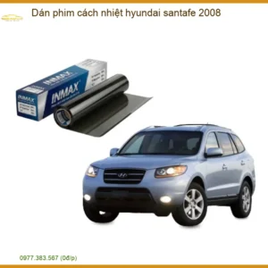 Dán Phim Cách Nhiệt Hyundai Santafe 2008 - Địa Chỉ Lắp Đặt Uy Tín TPHCM