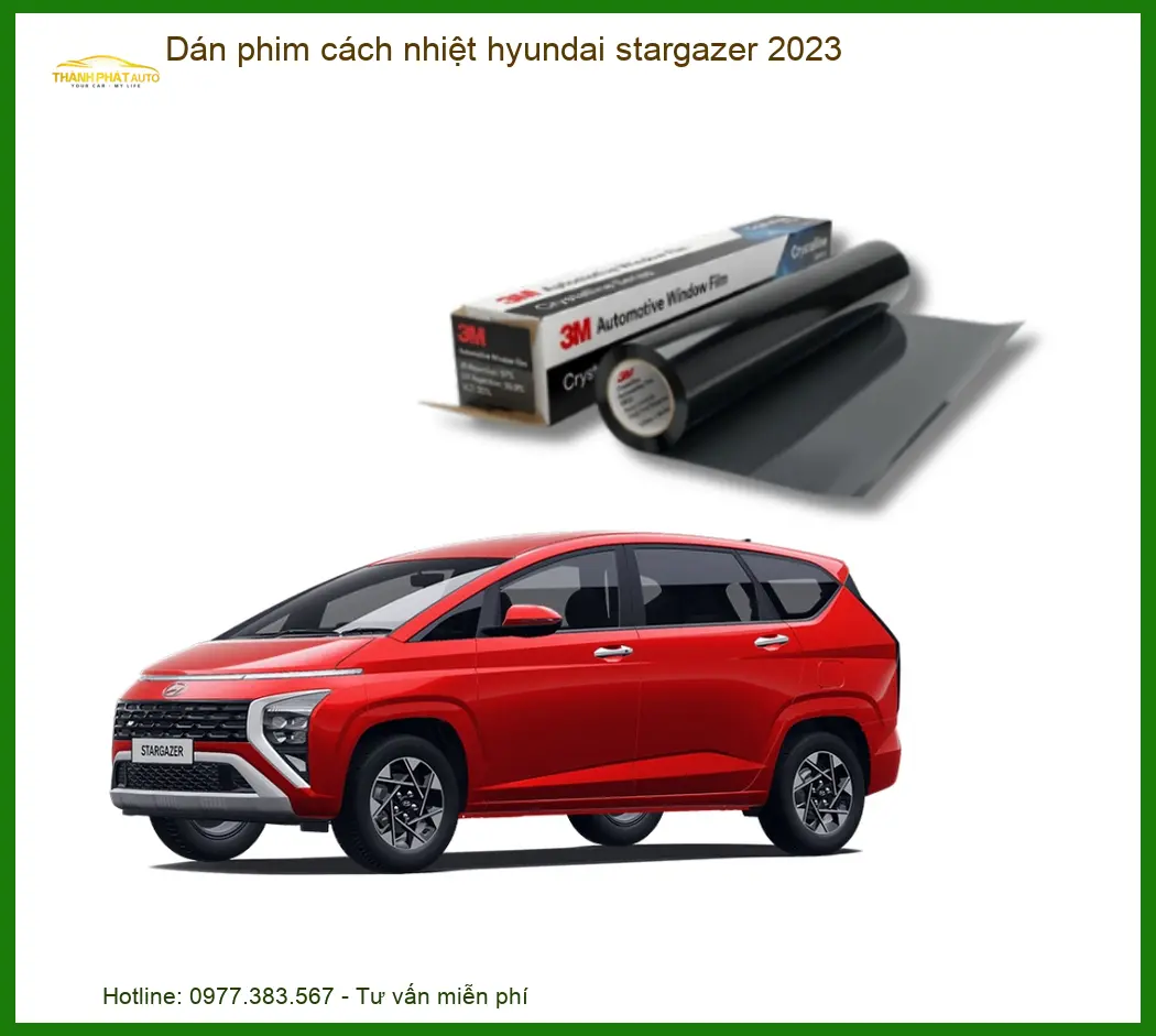 Dán Phim Cách Nhiệt Hyundai Stargazer 2023 - Trung Tâm Lắp Đặt Chính Hãng TPHCM