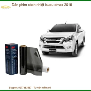 Dán Phim Cách Nhiệt Cao Cấp Isuzu Dmax 2016 - Địa Chỉ Lắp Đặt Uy Tín, Chuyên Nghiệp Tại TPHCM