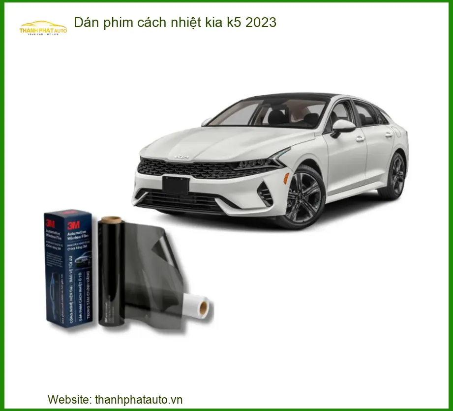 Dán Phim Cách Nhiệt Kia K5 2023 - Địa Chỉ Lắp Đặt Uy Tín TPHCM