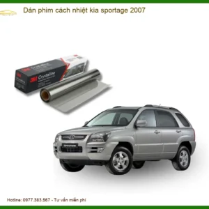 Dán Phim Cách Nhiệt Kia Sportage 2007 - Địa Chỉ Lắp Đặt Uy Tín TPHCM