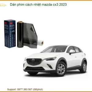 Dán Phim Cách Nhiệt Mazda CX-3 2023 - Trung Tâm Lắp Đặt Chính Hãng TPHCM