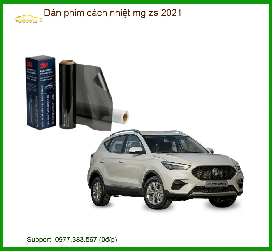 Dán Phim Cách Nhiệt MG ZS 2021 - Trung Tâm Lắp Đặt Uy Tín TPHCM