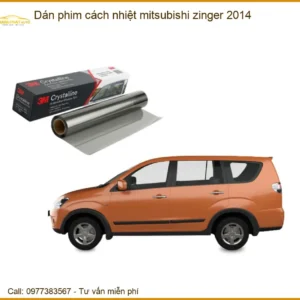 Dán Phim Cách Nhiệt Mitsubishi Zinger 2014 - Địa Chỉ Lắp Đặt Chính Hãng TPHCM