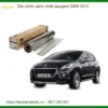 Dán Phim Cách Nhiệt Peugeot 3008 2014 - Địa Chỉ Lắp Đặt Uy Tín TPHCM