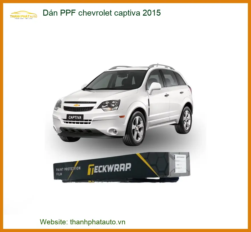 Dán PPF Chevrolet Captiva 2015 - Trung Tâm Thi Công Uy Tín Giá Tốt TPHCM