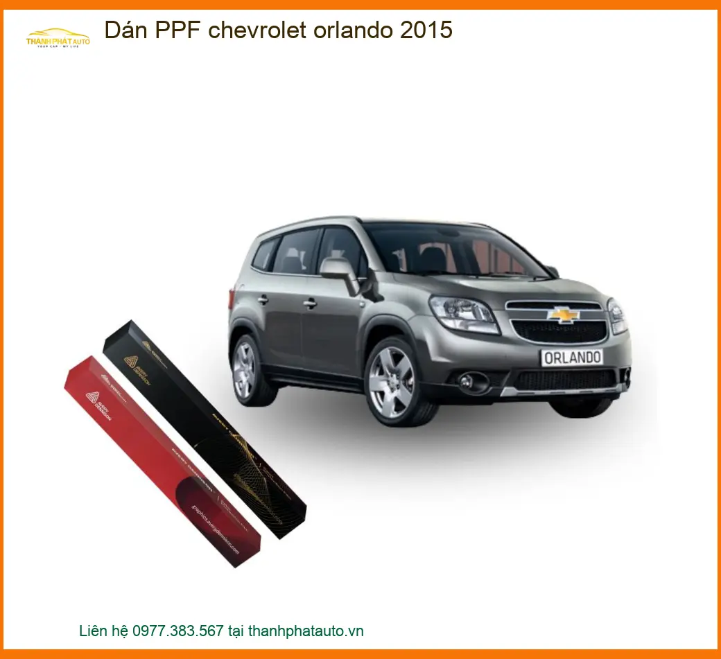 Dán Phim PPF Bảo Vệ Sơn Chevrolet Orlando 2015 - Địa Chỉ Lắp Đặt Uy Tín TPHCM