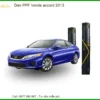Dán PPF Honda Accord 2013 - Địa Chỉ Lắp Đặt Uy Tín & Chuyên Nghiệp TPHCM
