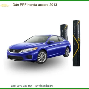 Dán PPF Honda Accord 2013 - Địa Chỉ Lắp Đặt Uy Tín & Chuyên Nghiệp TPHCM