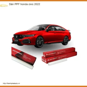 Dán PPF Bảo Vệ Sơn Honda Civic 2022 - Trung Tâm Thi Công Uy Tín TPHCM
