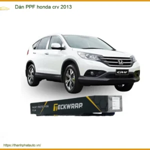 Dán Phim PPF Chống Trầy Xước Honda CRV 2013 - Địa Chỉ Lắp Đặt Uy Tín TPHCM